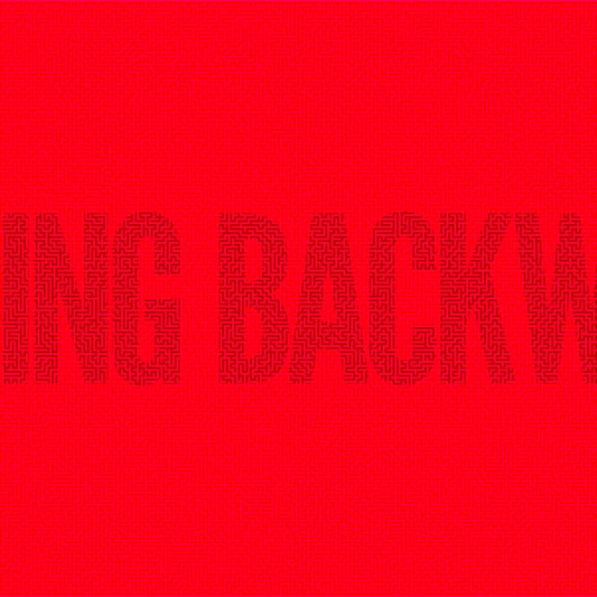 Photo: of an art installation called Going Forward, Moving Backward