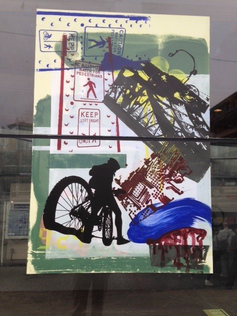 Photo: of an art installation called Urban Living
