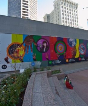 Image of: ‘5’ Art Installation by Paul Wong