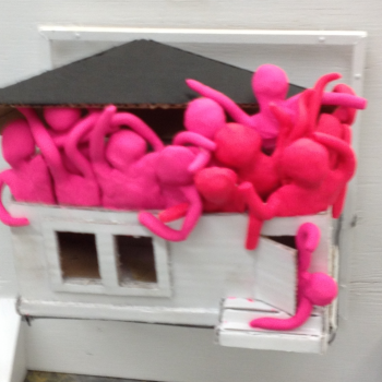Image of: House Party 2015 Art Installation by Langara College Creative Arts