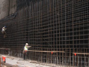 1200 tons of rebar were used for Waterfront Station
