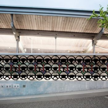 Image of: Broadway City Hall Station: Chintzware Art Installation by Julian Hou