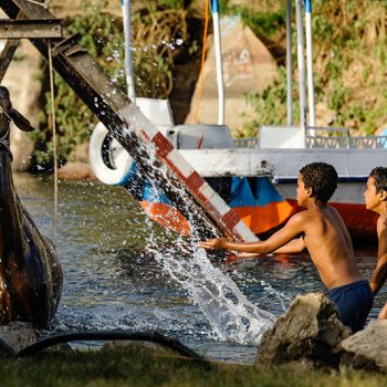 Image of: Marine Drive Station: A Horse Led to Water Art Installation by Owen Murray
