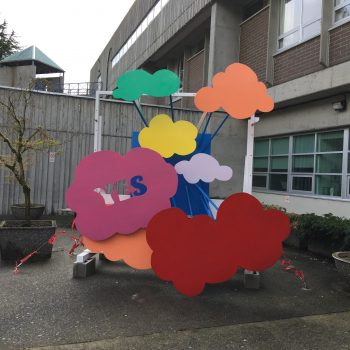 Image of: Clouds Art Installation by Rozalyn Hardy, Grace Connor, Emily Prevost, Joana Palma, Aria Cheng