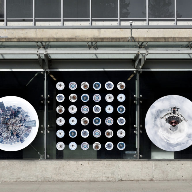 Photo: of an art installation called Anthropocene; The Present I