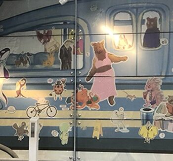 Image of: Havoc of the Herd Art Installation by Students of Langara College 