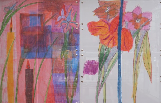 Photo: of an art installation called Louise