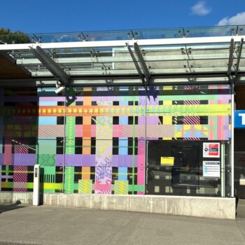 Image of: Patterns of Passage Art Installation by Students of Langara College 