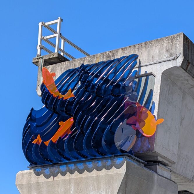 Photo of a random art installation
